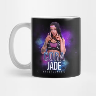 cora jade wrestle Mug